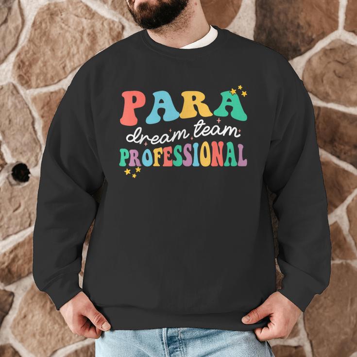 Para Paraprofessional Dream Crew Team Back To School Teacher Men Graphic Sweatshirt, novelty gifts, funny gifts Para Paraprofessional Dream Crew Team Back To School Teacher Men Graphic Sweatshirt, novelty gifts, funny gifts