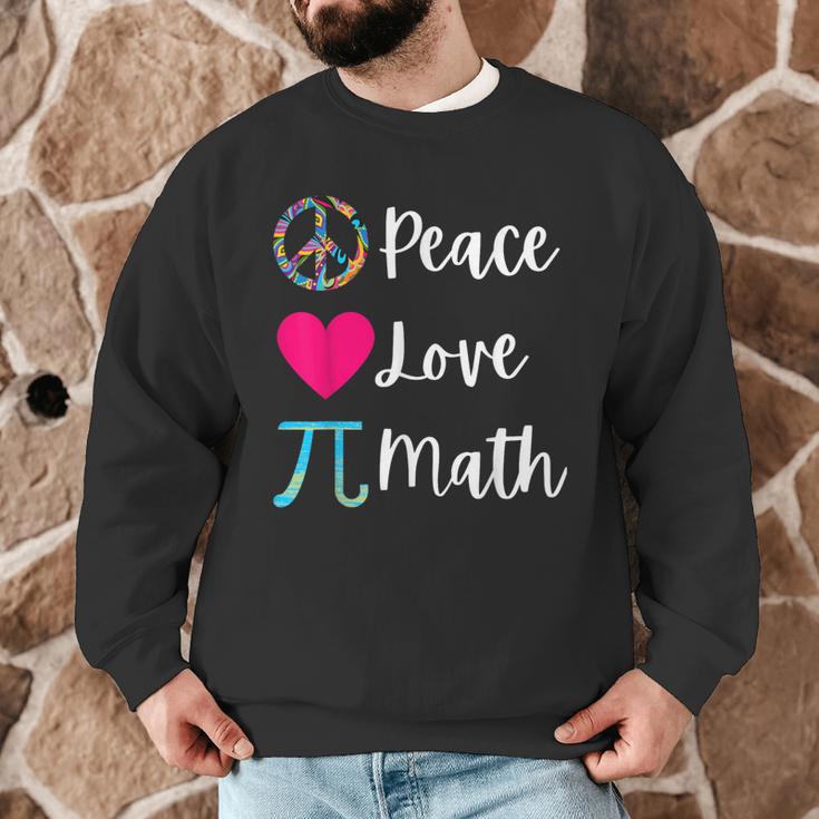 Peace Love Math Maths Teacher Pi Symbol Men Women Men Graphic Sweatshirt, novelty gifts, funny gifts Peace Love Math Maths Teacher Pi Symbol Men Women Men Graphic Sweatshirt, novelty gifts, funny gifts