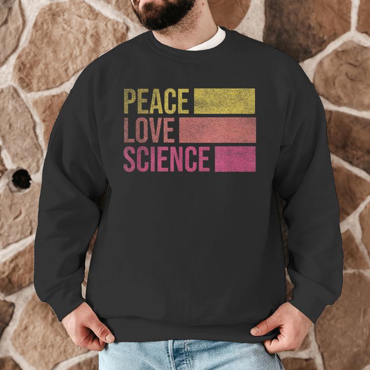 Peace Love Science Lovers Math Chemistry Teacher Men Graphic Sweatshirt, novelty gifts, funny gifts Peace Love Science Lovers Math Chemistry Teacher Men Graphic Sweatshirt, novelty gifts, funny gifts