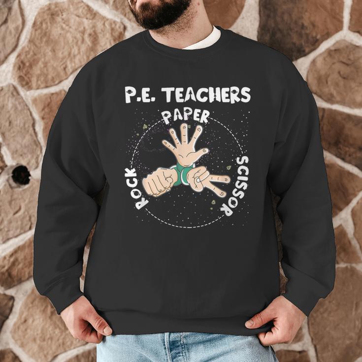 Physical Education PE Teacher Rock Paper Scissor Men Graphic Sweatshirt, novelty gifts, funny gifts Physical Education PE Teacher Rock Paper Scissor Men Graphic Sweatshirt, novelty gifts, funny gifts