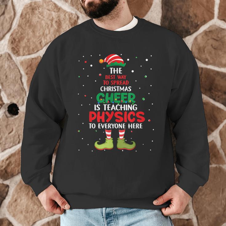 Physics Teacher Christmas Elf Christmas Cheer Men Graphic Sweatshirt, novelty gifts, funny gifts Physics Teacher Christmas Elf Christmas Cheer Men Graphic Sweatshirt, novelty gifts, funny gifts