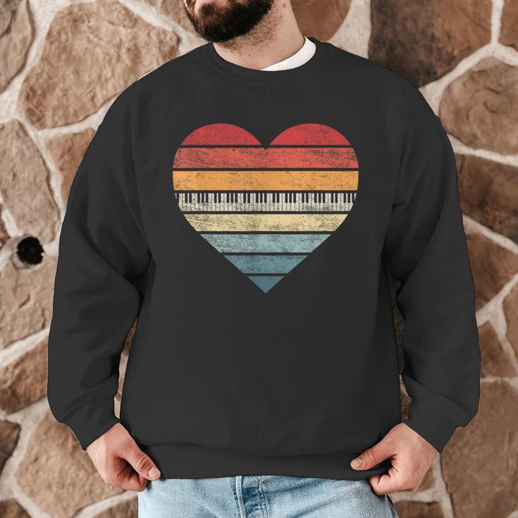 Pianist Retro Sunset Piano Keyboard Player Teacher Men Graphic Sweatshirt, novelty gifts, funny gifts Pianist Retro Sunset Piano Keyboard Player Teacher Men Graphic Sweatshirt, novelty gifts, funny gifts