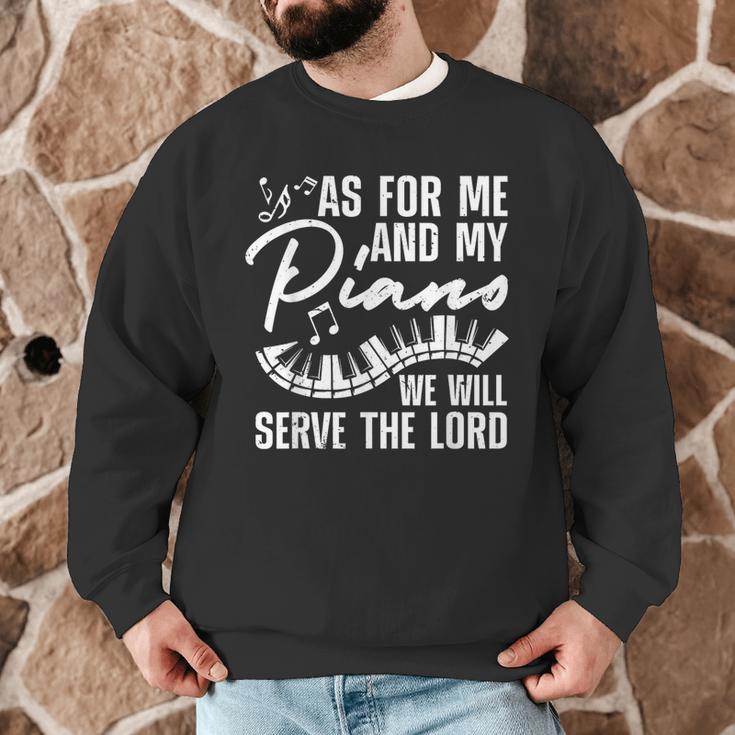 Piano Player Art For Men Women Pianist Piano Teacher Men Graphic Sweatshirt, novelty gifts, funny gifts