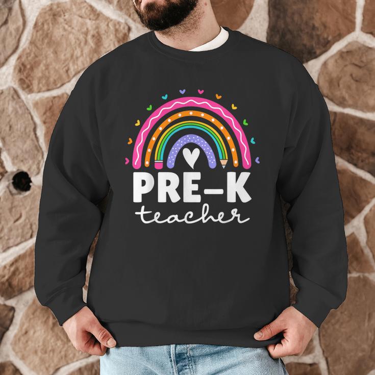 Pre-K Teacher Cute Pre Kindergarten For Teachers Rainbow For Men Women Kids Men Graphic Sweatshirt, novelty gifts, funny gifts Pre-K Teacher Cute Pre Kindergarten For Teachers Rainbow For Men Women Kids Men Graphic Sweatshirt, novelty gifts, funny gifts