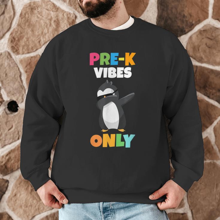 Pre-K Vibes Only Penguin Teachers Kids Back To School Men Graphic Sweatshirt, novelty gifts, funny gifts Pre-K Vibes Only Penguin Teachers Kids Back To School Men Graphic Sweatshirt, novelty gifts, funny gifts