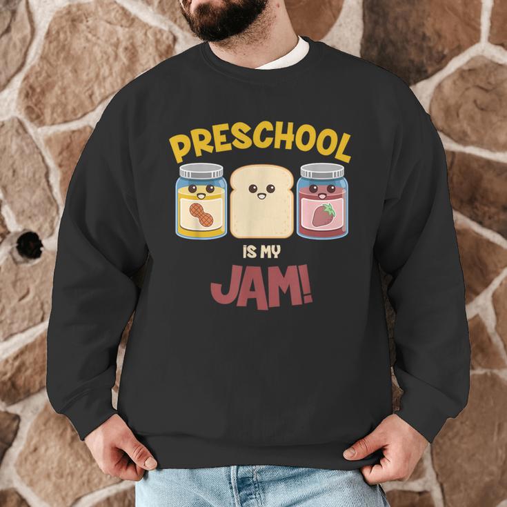 Preschool Is My Jam Teacher Shirt Men Graphic Sweatshirt, novelty gifts, funny gifts Preschool Is My Jam Teacher Shirt Men Graphic Sweatshirt, novelty gifts, funny gifts
