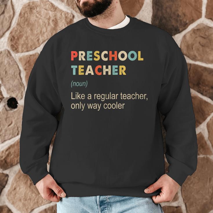 Preschool Teacher Kindergarten Teacher Definition Men Graphic Sweatshirt, novelty gifts, funny gifts Preschool Teacher Kindergarten Teacher Definition Men Graphic Sweatshirt, novelty gifts, funny gifts
