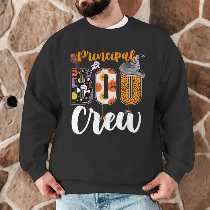 Principal Boo Crew Ghost Halloween Teachers School Matching Men Graphic Sweatshirt, novelty gifts, funny gifts Principal Boo Crew Ghost Halloween Teachers School Matching Men Graphic Sweatshirt, novelty gifts, funny gifts