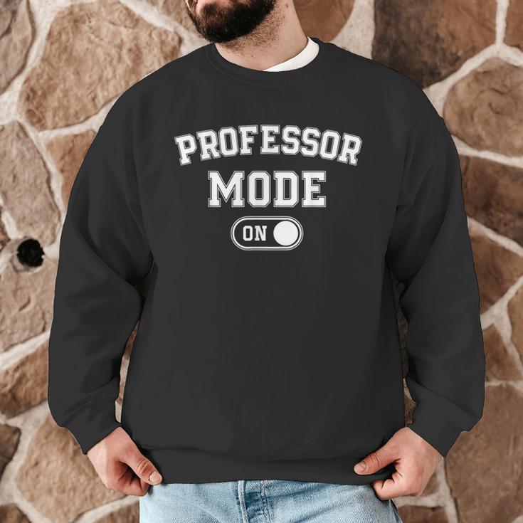 Professor Mode On Academic Educator Teacher Men Graphic Sweatshirt, novelty gifts, funny gifts Professor Mode On Academic Educator Teacher Men Graphic Sweatshirt, novelty gifts, funny gifts