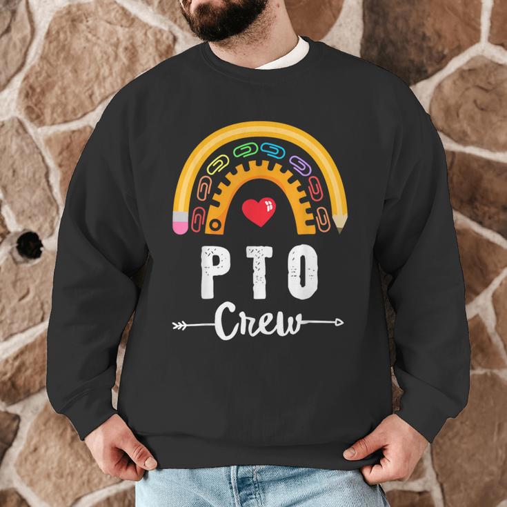 PTO Crew Parent School Volunteer Board Mom Parent Teacher Men Graphic Sweatshirt, novelty gifts, funny gifts PTO Crew Parent School Volunteer Board Mom Parent Teacher Men Graphic Sweatshirt, novelty gifts, funny gifts