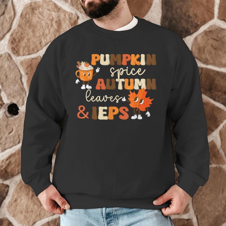 Pumpkin Spice Autumn Leaves IEPS Sped Teacher Fall Men Graphic Sweatshirt, novelty gifts, funny gifts Pumpkin Spice Autumn Leaves IEPS Sped Teacher Fall Men Graphic Sweatshirt, novelty gifts, funny gifts