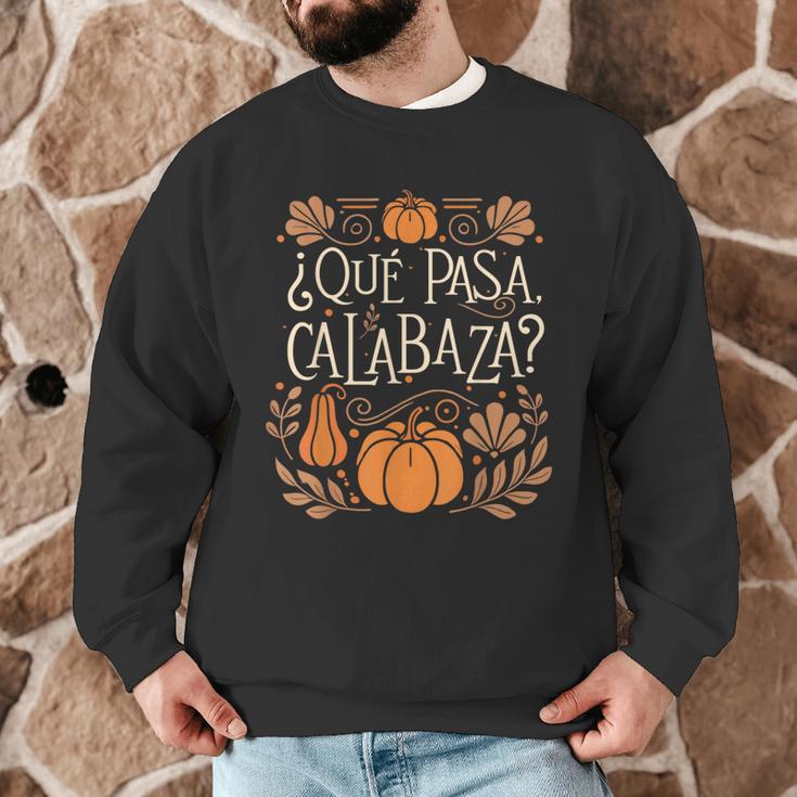 Que Pasa Calabaza Shirt Spanish Teacher Men Graphic Sweatshirt, novelty gifts, funny gifts Que Pasa Calabaza Shirt Spanish Teacher Men Graphic Sweatshirt, novelty gifts, funny gifts