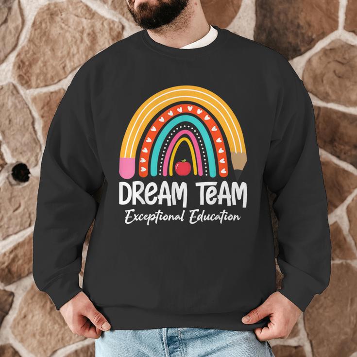 Rainbow Pencil Dream Exceptional Education Team SPED Teacher Men Graphic Sweatshirt, novelty gifts, funny gifts Rainbow Pencil Dream Exceptional Education Team SPED Teacher Men Graphic Sweatshirt, novelty gifts, funny gifts