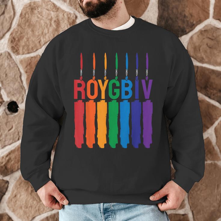 Rainbow Roygbiv Kids Artist Costume Art Teacher Men Graphic Sweatshirt, novelty gifts, funny gifts Rainbow Roygbiv Kids Artist Costume Art Teacher Men Graphic Sweatshirt, novelty gifts, funny gifts