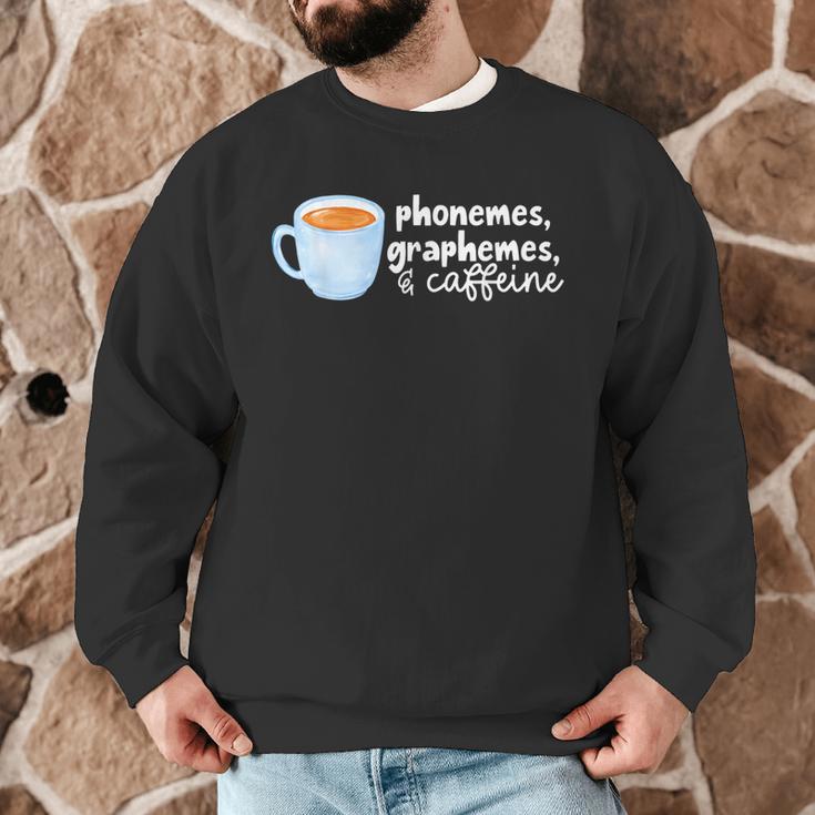 Reading Interventionist Specialist Teacher Phonemes Graphemes And Caffeine Reading Intervention -Adults Classic Fit Short Sleeve Men Graphic Sweatshirt, novelty gifts, funny gifts Reading Interventionist Specialist Teacher Phonemes Graphemes And Caffeine Reading Intervention -Adults Classic Fit Short Sleeve Men Graphic Sweatshirt, novelty gifts, funny gifts