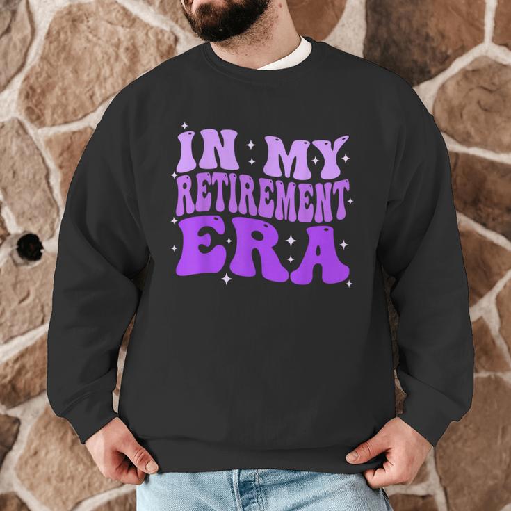 In My Retirement Era Groovy Retired Teacher 2025 Women Men Graphic Sweatshirt, novelty gifts, funny gifts In My Retirement Era Groovy Retired Teacher 2025 Women Men Graphic Sweatshirt, novelty gifts, funny gifts