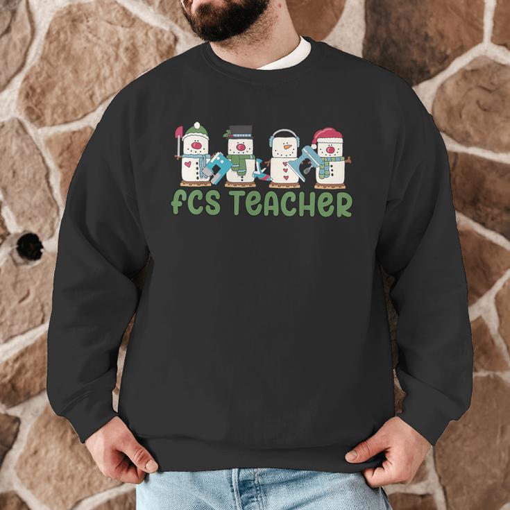 Retro Christmas Snowman FCS Teacher Family Consumer Science Men Graphic Sweatshirt, novelty gifts, funny gifts Retro Christmas Snowman FCS Teacher Family Consumer Science Men Graphic Sweatshirt, novelty gifts, funny gifts