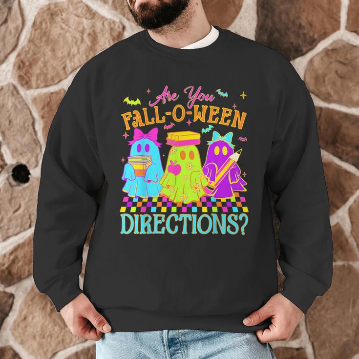 Retro Are You Falloween Direction Teacher Spooky Halloween Men Graphic Sweatshirt, novelty gifts, funny gifts Retro Are You Falloween Direction Teacher Spooky Halloween Men Graphic Sweatshirt, novelty gifts, funny gifts