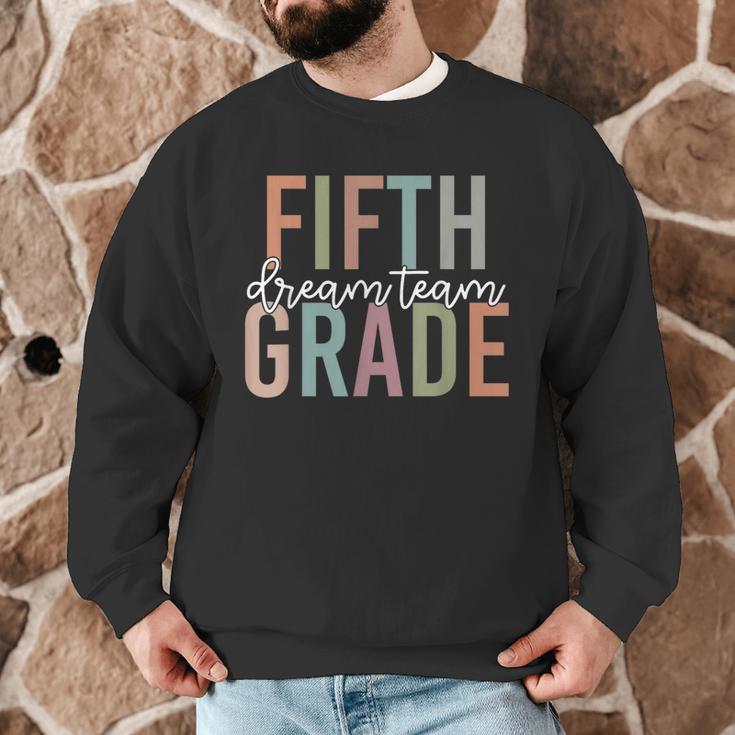 Retro Fifth Grade Dream Team Groovy Teacher Back To School Men Women Girls Kids Men Graphic Sweatshirt, novelty gifts, funny gifts Retro Fifth Grade Dream Team Groovy Teacher Back To School Men Women Girls Kids Men Graphic Sweatshirt, novelty gifts, funny gifts