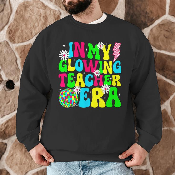 Retro Groovy In My Glowing Teacher Era Happy Teacher's Day Men Graphic Sweatshirt, novelty gifts, funny gifts Retro Groovy In My Glowing Teacher Era Happy Teacher's Day Men Graphic Sweatshirt, novelty gifts, funny gifts