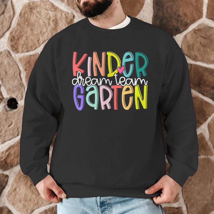 Retro Kindergarten Dream Team Back To School Teacher Kids Men Graphic Sweatshirt, novelty gifts, funny gifts Retro Kindergarten Dream Team Back To School Teacher Kids Men Graphic Sweatshirt, novelty gifts, funny gifts