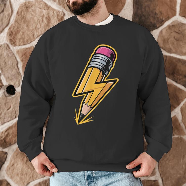 Retro Pencil Pencil Back To School Teacher Student Men Graphic Sweatshirt, novelty gifts, funny gifts Retro Pencil Pencil Back To School Teacher Student Men Graphic Sweatshirt, novelty gifts, funny gifts