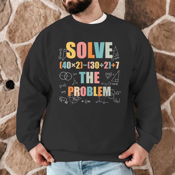 Retro Solve The Problem 67 Meme Joke Math Teacher Men Graphic Sweatshirt, novelty gifts, funny gifts Retro Solve The Problem 67 Meme Joke Math Teacher Men Graphic Sweatshirt, novelty gifts, funny gifts