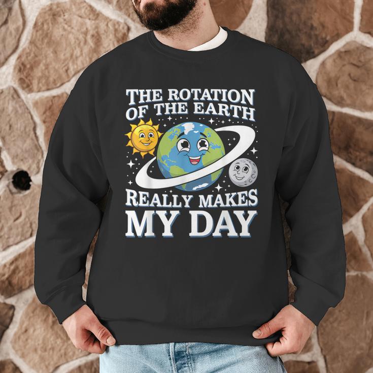 Rotation Of Earth Science Teacher Earth Day Men Women Men Graphic Sweatshirt, novelty gifts, funny gifts Rotation Of Earth Science Teacher Earth Day Men Women Men Graphic Sweatshirt, novelty gifts, funny gifts