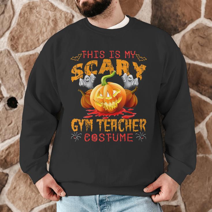 This Is My Scary Gym Teacher Costume Pumpkin Halloween Men Women Men Graphic Sweatshirt, novelty gifts, funny gifts This Is My Scary Gym Teacher Costume Pumpkin Halloween Men Women Men Graphic Sweatshirt, novelty gifts, funny gifts