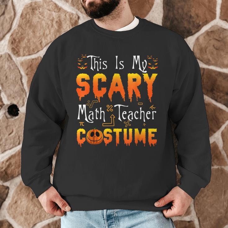 This Is My Scary Math Teacher Costume Halloween Men Graphic Sweatshirt, novelty gifts, funny gifts