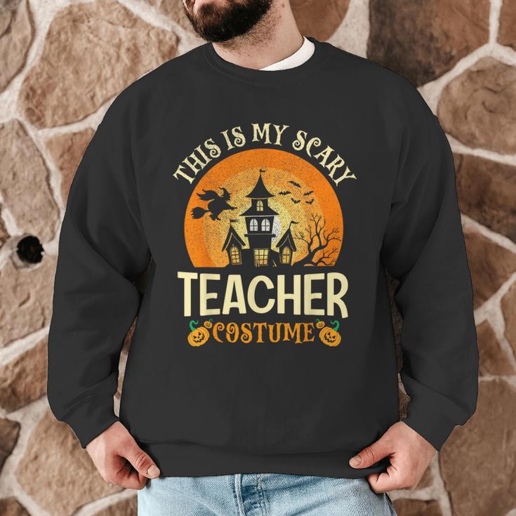 This Is My Scary Teacher Costume Halloween Men Graphic Sweatshirt, novelty gifts, funny gifts This Is My Scary Teacher Costume Halloween Men Graphic Sweatshirt, novelty gifts, funny gifts