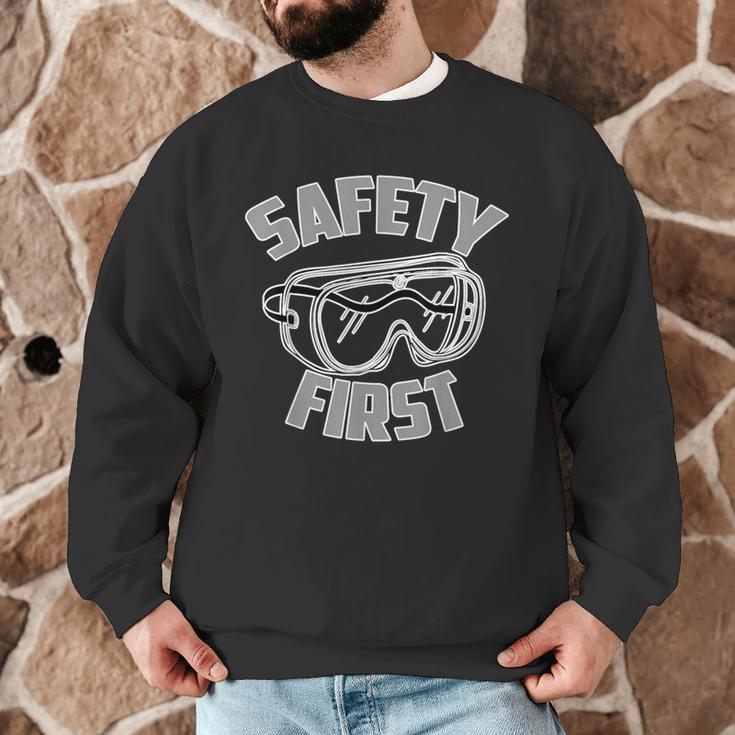 Science Teacher Shirt Safety First STEM STEAM Shirt Men Graphic Sweatshirt, novelty gifts, funny gifts