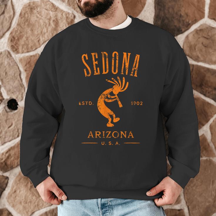 Sedona Arizona Southwestern Style Souvenir Vintage Men Graphic Sweatshirt, novelty gifts, funny gifts