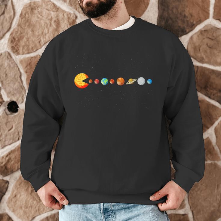 Solar System Teacher Video Games Sun Eating Planets Men Graphic Sweatshirt, novelty gifts, funny gifts Solar System Teacher Video Games Sun Eating Planets Men Graphic Sweatshirt, novelty gifts, funny gifts