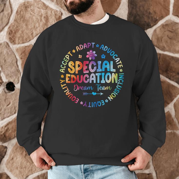 Special Education Squad Dream Team SPED Teacher Back School Men Graphic Sweatshirt, novelty gifts, funny gifts
