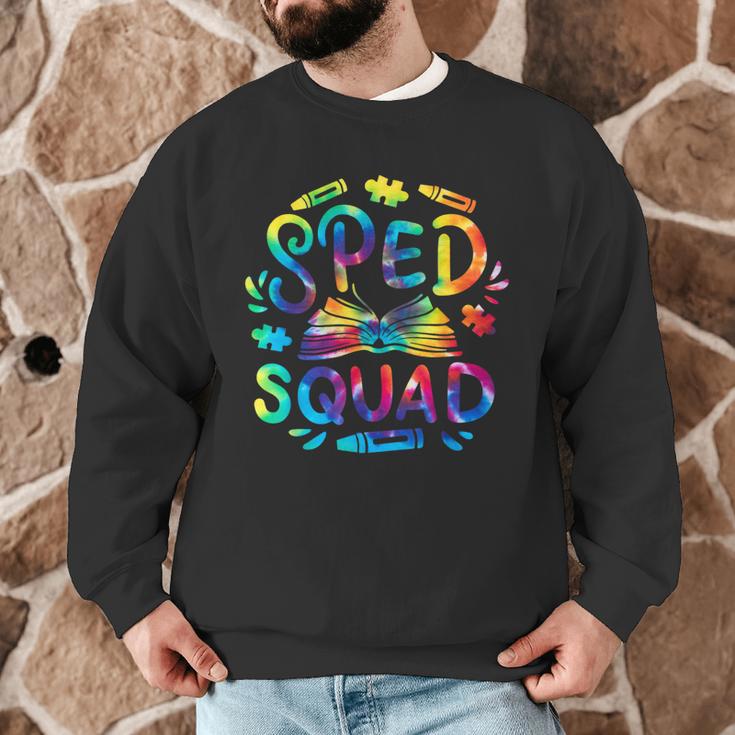 Special Education Teacher Sped Squad SPED Teacher Tie Dye Men Graphic Sweatshirt, novelty gifts, funny gifts Special Education Teacher Sped Squad SPED Teacher Tie Dye Men Graphic Sweatshirt, novelty gifts, funny gifts