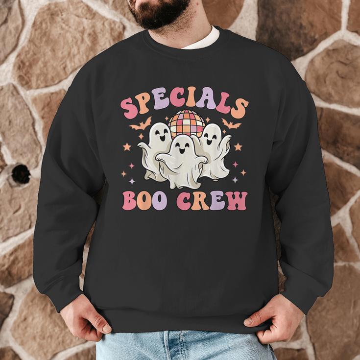 Specials Boo Crew Art Music Pe Tech Teacher Ghost Halloween Men Graphic Sweatshirt, novelty gifts, funny gifts