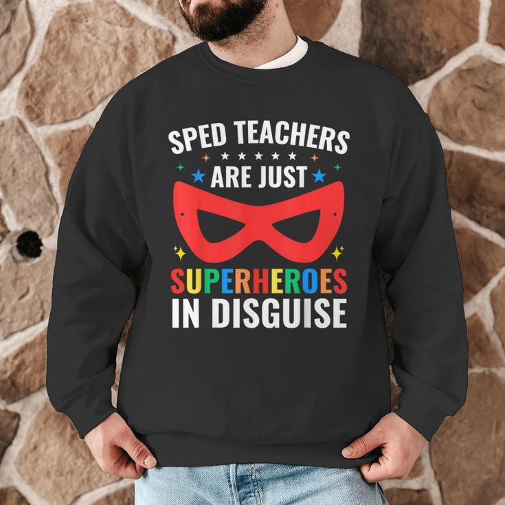 SPED Teacher Are Just Superheroes Disguise Special Education Men Graphic Sweatshirt, novelty gifts, funny gifts SPED Teacher Are Just Superheroes Disguise Special Education Men Graphic Sweatshirt, novelty gifts, funny gifts