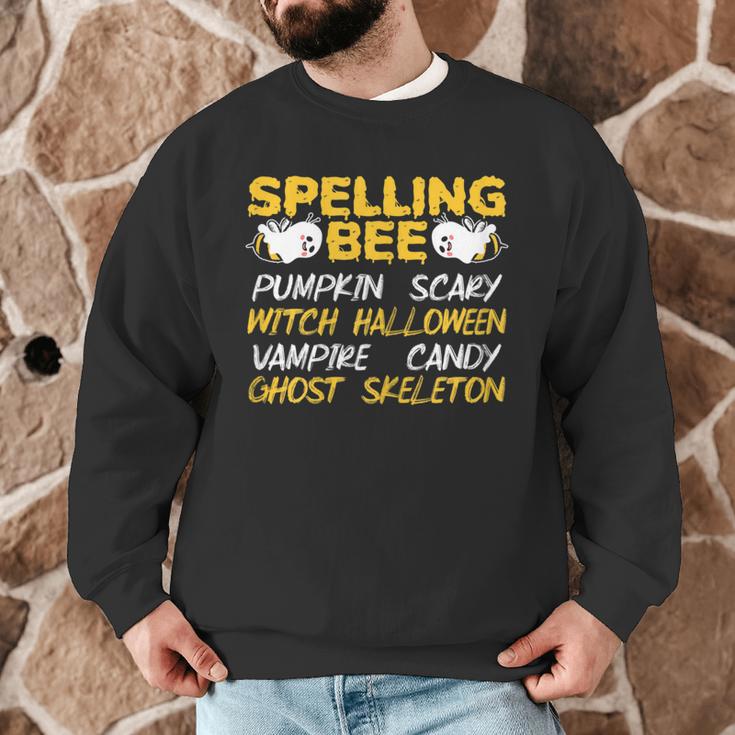 Spelling Bee Costume For a Halloween Teacher Pun Women Men Graphic Sweatshirt, novelty gifts, funny gifts Spelling Bee Costume For a Halloween Teacher Pun Women Men Graphic Sweatshirt, novelty gifts, funny gifts