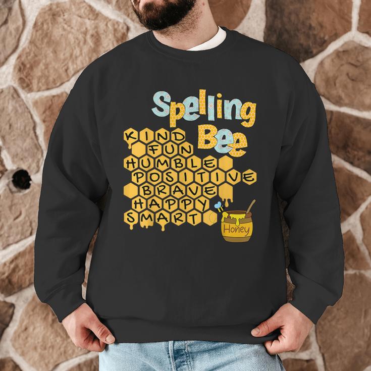 Spelling Bee Kind Positive Kindness Women Teacher Men Graphic Sweatshirt, novelty gifts, funny gifts Spelling Bee Kind Positive Kindness Women Teacher Men Graphic Sweatshirt, novelty gifts, funny gifts