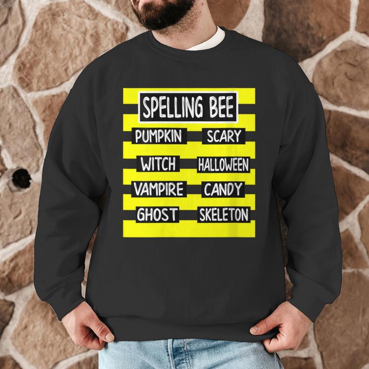 Spelling Bee Pun Halloween Costume For Teachers Men Graphic Sweatshirt, novelty gifts, funny gifts Spelling Bee Pun Halloween Costume For Teachers Men Graphic Sweatshirt, novelty gifts, funny gifts