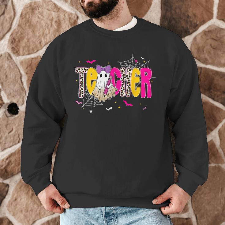 Spooky Halloween Teacher Para Counselor SPED Preppy Boo Kids Men Graphic Sweatshirt, novelty gifts, funny gifts Spooky Halloween Teacher Para Counselor SPED Preppy Boo Kids Men Graphic Sweatshirt, novelty gifts, funny gifts