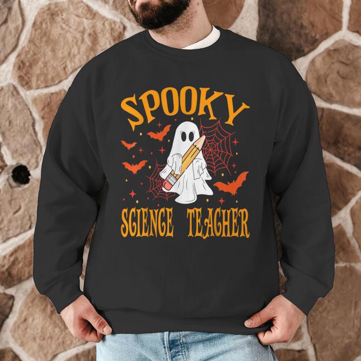 Spooky Science Teacher Ghost Halloween School Women Men Graphic Sweatshirt, novelty gifts, funny gifts Spooky Science Teacher Ghost Halloween School Women Men Graphic Sweatshirt, novelty gifts, funny gifts