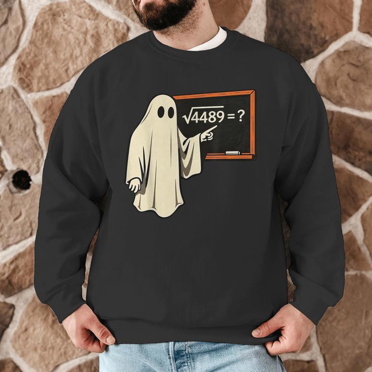 Square Root 67 Ghost Math Teacher 4489 Meme Halloween Men Graphic Sweatshirt, novelty gifts, funny gifts