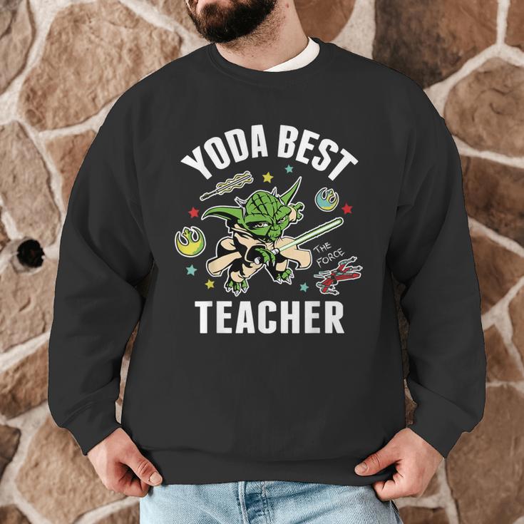 Star Wars Yoda Best Teacher Icons Men Graphic Sweatshirt, novelty gifts, funny gifts