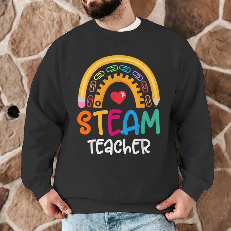 STEAM Teacher Squad Team Crew Back To School STEM Special Men Graphic Sweatshirt, novelty gifts, funny gifts STEAM Teacher Squad Team Crew Back To School STEM Special Men Graphic Sweatshirt, novelty gifts, funny gifts
