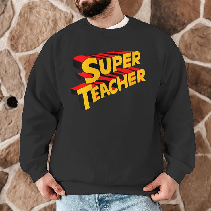 Super Teacher SuperTeacher Men Graphic Sweatshirt, novelty gifts, funny gifts Super Teacher SuperTeacher Men Graphic Sweatshirt, novelty gifts, funny gifts