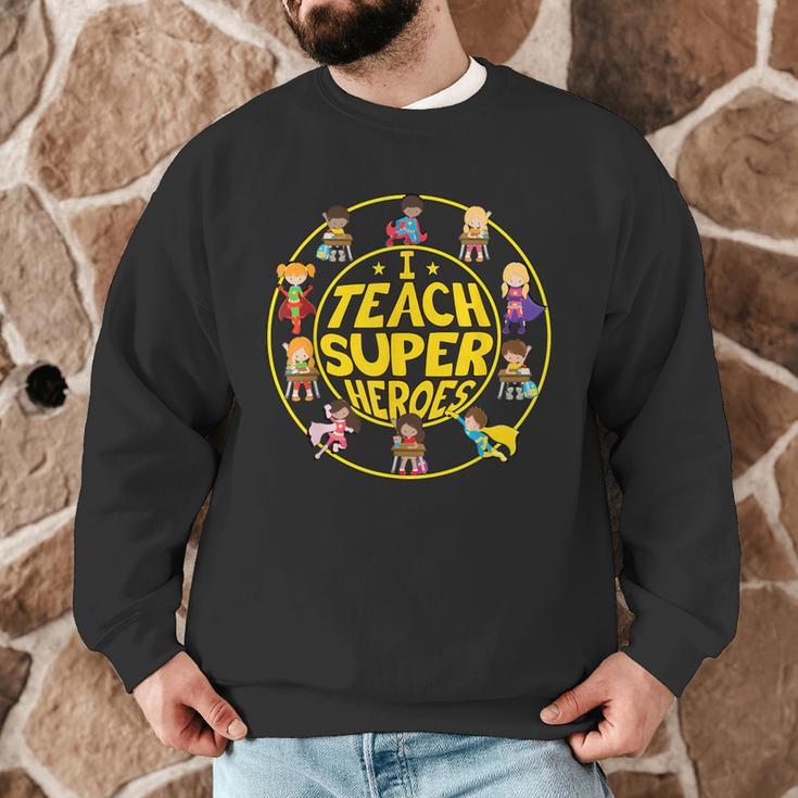 Superhero Teacher I Teach Super Heroes Men Graphic Sweatshirt, novelty gifts, funny gifts Superhero Teacher I Teach Super Heroes Men Graphic Sweatshirt, novelty gifts, funny gifts
