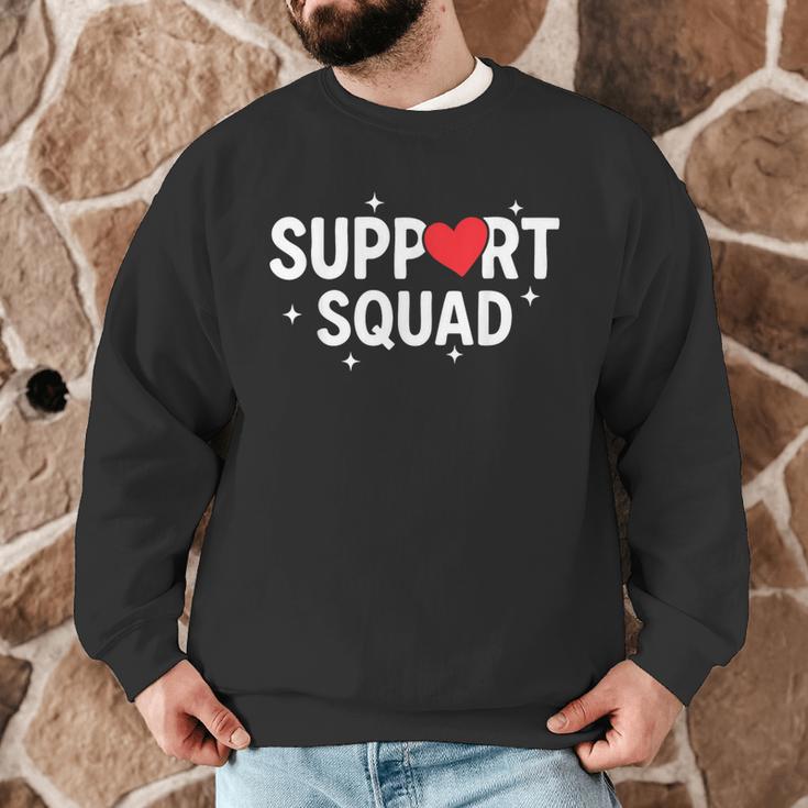 Support Squad Cute Heart Supportive Teacher Team Member Men Graphic Sweatshirt, novelty gifts, funny gifts Support Squad Cute Heart Supportive Teacher Team Member Men Graphic Sweatshirt, novelty gifts, funny gifts