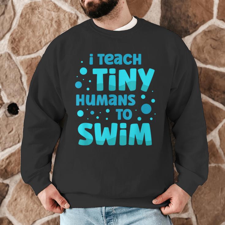 Swimming Teacher I Teach Tiny Humans To Swim Swim Instructor Men Graphic Sweatshirt, novelty gifts, funny gifts Swimming Teacher I Teach Tiny Humans To Swim Swim Instructor Men Graphic Sweatshirt, novelty gifts, funny gifts